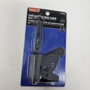 Bulldog D-250 Hardware Self Locking Heavy Duty Gate Latch‎ Black